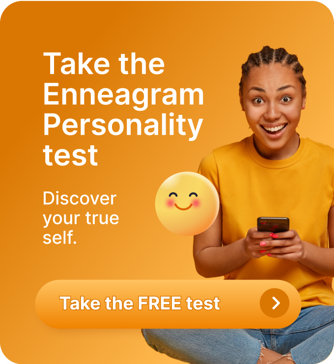 Take the Enneagram Personality test - Advertising banner